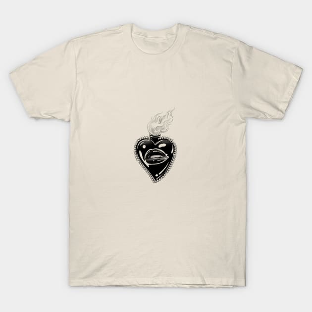 Sacred Kiss - transparent T-Shirt by Guen Douglas 